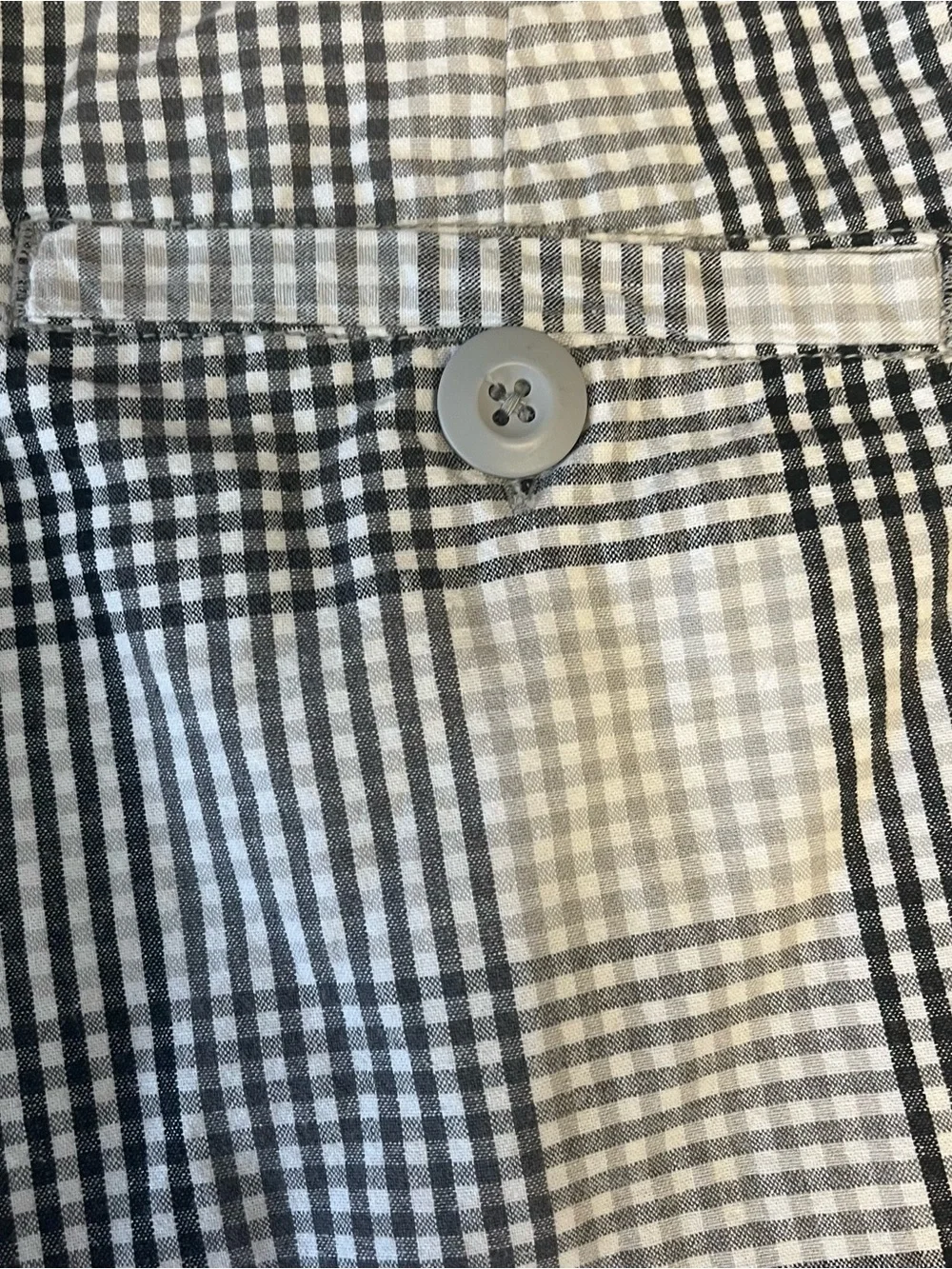 Mens Shorts Size 34 Vintage OP Ocean Pacific White Black Gray